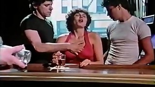 Desiree Cousteau, Rod Pierce, Ron Hudd in xxx classic porn threesome fucking in