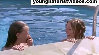 very hot nudist teens vintage movie