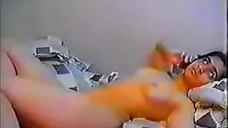Vintage Big Boobs Arabian MILF Masturbating with Bottle