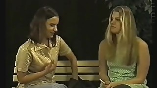 Pornstar Rebecca Love (on the right) Smoking With Another Pornstar