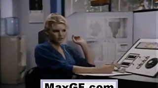 Blonde vintage retro classic porn hardcore video