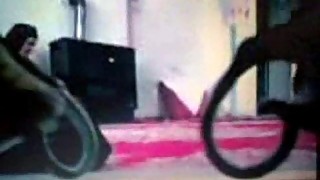 Vintage arab homemade mature hidden webcam