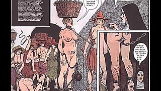 Vintage Breast Fetish Bondage Comic