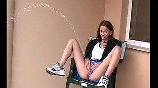 sexy kinky skinny teen outdoor power piss 3 ...more on girlsvideo.org